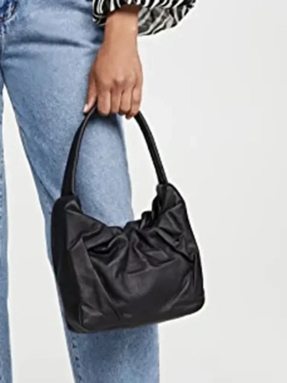 Staud Felix Black Leather Bag $295 EXCELLENT CONDITION